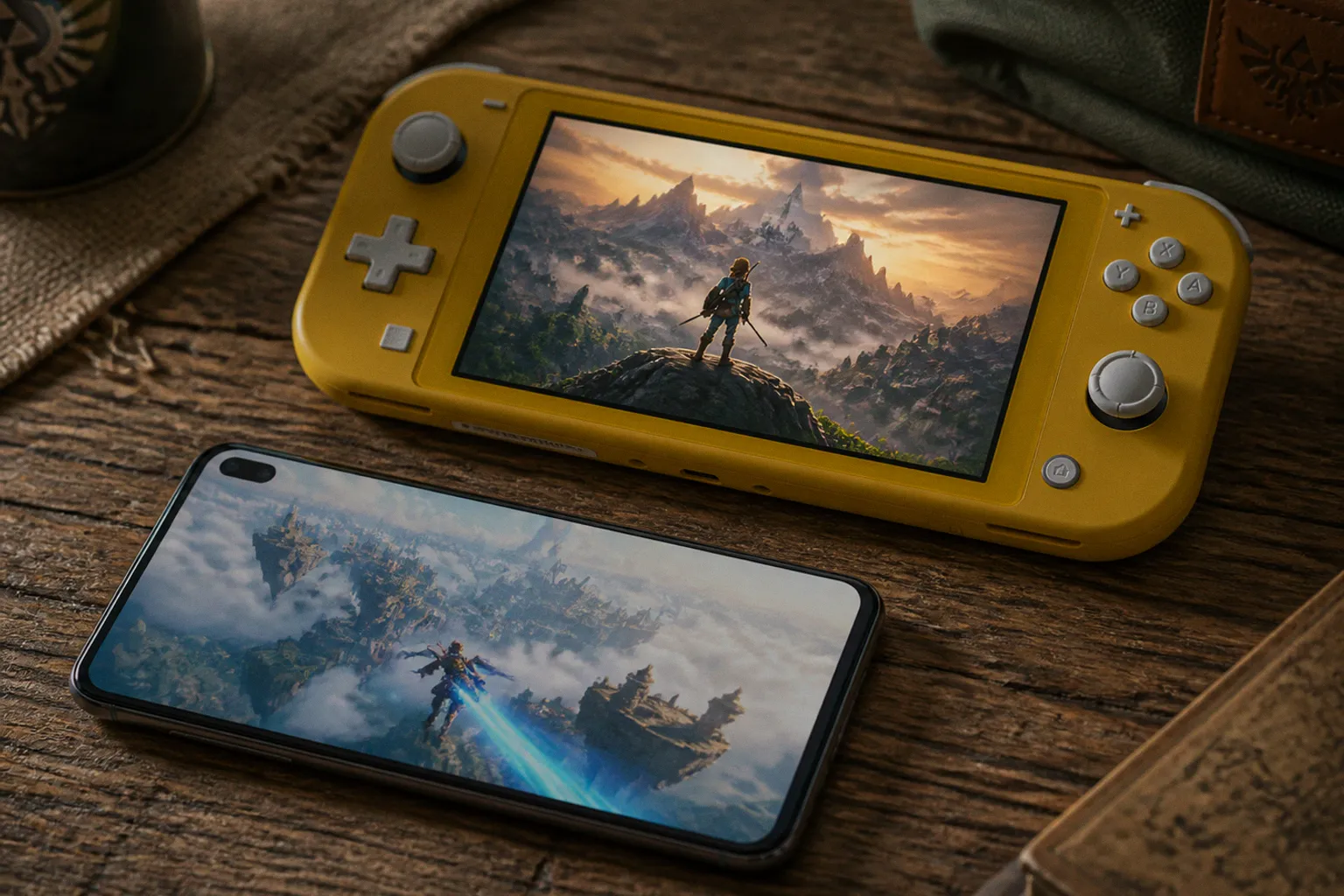 Gaming-Smartphone oder Switch Lite für mobiles Zocken