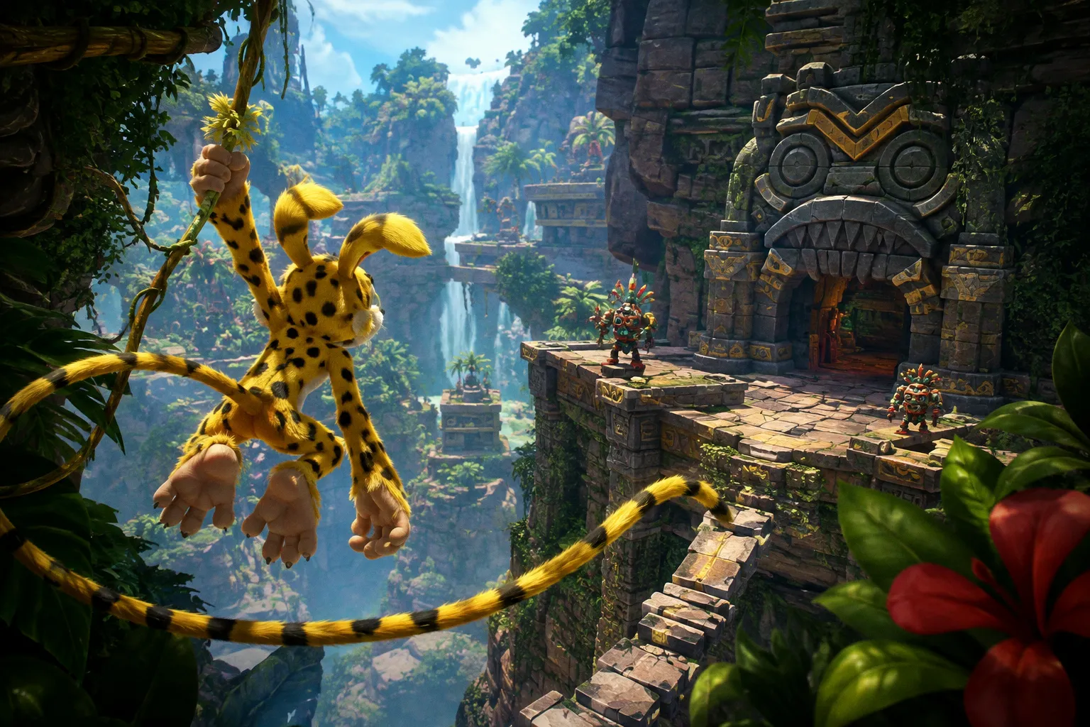 Marsupilami: Salsa Palombia im Test – Vom Kinderspiel zum fordernden Plattformer