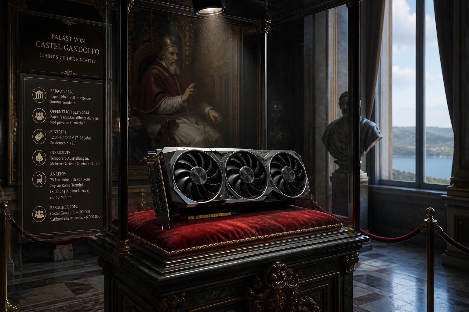Palast von Castel Gandolfo: Lohnt sich der Eintritt?