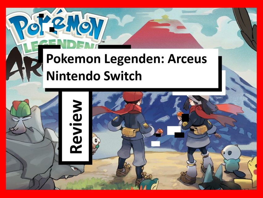 Review Pokemon Legenden: Arceus Nintendo Switch Red Pad The 